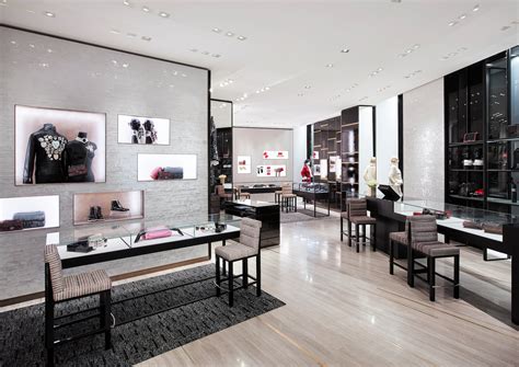 chanel store interior.